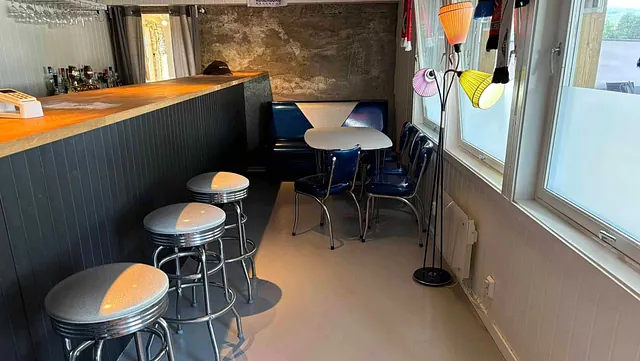 Bar på Støa Camping